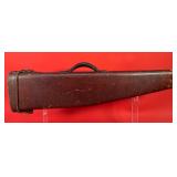 Antique Leather 'Leg O' Mutton' Shotgun Case