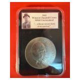 MS60 1965 Winston Churchill Crown Coin
