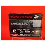5 - Winchester Double X 12Ga 3.5' 00 Bucket Shells