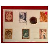 Vatican City Coin & Stamp Set