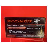 50 Rounds - Winchester .17 WSM Varmint HE Ammo