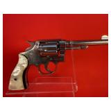 Smith & Wesson Nickel Plate .38 Special Revolver
