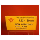 20 Rounds - Norinco 7.62x39mm Ammo