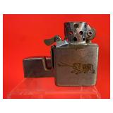 Vintage Yale Bulldog Penguin Lighter