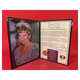 Princess Diana Commemorative Medal & Book