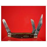 Case XX 6392 Green Bone Stockman Pocket Knife