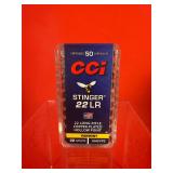 50 Rounds - CCI Stinger .22LR Ammo