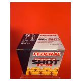25 Rounds - Federal 20ga 2.75' #7.5 Shotgun Shells