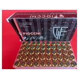 50 Rounds - Fiocchi 9x18 Ultra / 9x18 Police Ammo