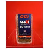 50 Rounds - CCI Maxi-Mag .22WMR Ammo