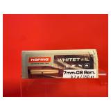 20 Rounds - Norma Whitetail 7MM-08 Ammo