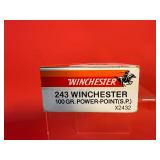 20 Rounds - Winchester .243 Win Ammo