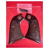 Ruger New Vaquero Revolver Walnut Grips W/ Screws
