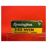 20 Rounds - Remington .243 Win Ammo