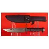 Delta Force Survival Knife W/ Sheath