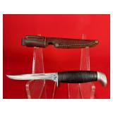 Case XX 316-5 Stacked Leather Hunter Knife