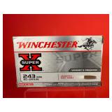 20 Rounds - Winchester Super X .243 Win JSP Ammo