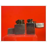 2 - Vintage Zippo Lighters (Need Repair)