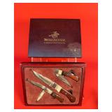 2008 Winchester Gift Tin Knife Set