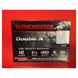 5 - Winchester Double X 12ga 3.5' 00 Buck Shells