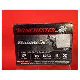 5 - Winchester Double X 12ga 3.5' 00 Buck Shells