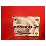 325 Rounds - Federal AutoMatch .22LR Ammo