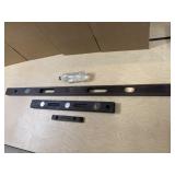 3pc VINTAGE WOODEN LEVELS