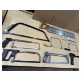 9pc ASSORTED WORKSHOP HAND SAWS