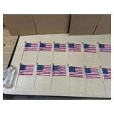 12pc Bundle - 10in U.S.A. FLAGS
