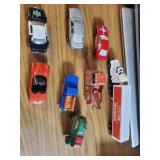 Early Matchbox/Hotwheels cars, Midgetoy tow truck,