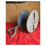Vintage metal wire spool