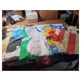 8pc PATIO GARDEN THEME FLAGS used
