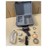 WELLER SOLDER GUN with solder & hard case