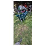 Metal  frame queen size bed