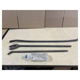 3pc STEEL PRY BARS - 24in, 27in & 34in