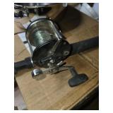 Pen 209 level wind reel with river city rod
