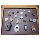 Collection - Unusual rocks frame not included