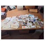 Many first day issue covers and stamps from