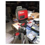 Bauer laser level with tripod