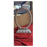 Oval leaf resin mirror frame very awesome