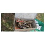 Metal box w/ tools