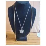 22' Park Lane chain & 18' butterfly I Love You