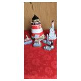 Collection of 6 light house