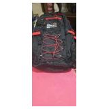 New black back pack by San Francisco Bay. Coffee