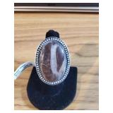 Ocean Jasper ring size 8 German Silver New