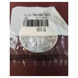2002 $1 Silver American Eagle .999 Uncirculated