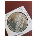 1881 S Morgan Silver Dollar BU