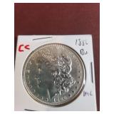1886 Morgan Silver Dollar BU