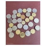 Mixed lot of Foreign Coins