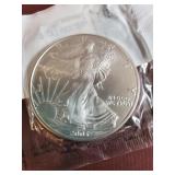 2003 $1 Silver American Eagle .999 Uncirculated